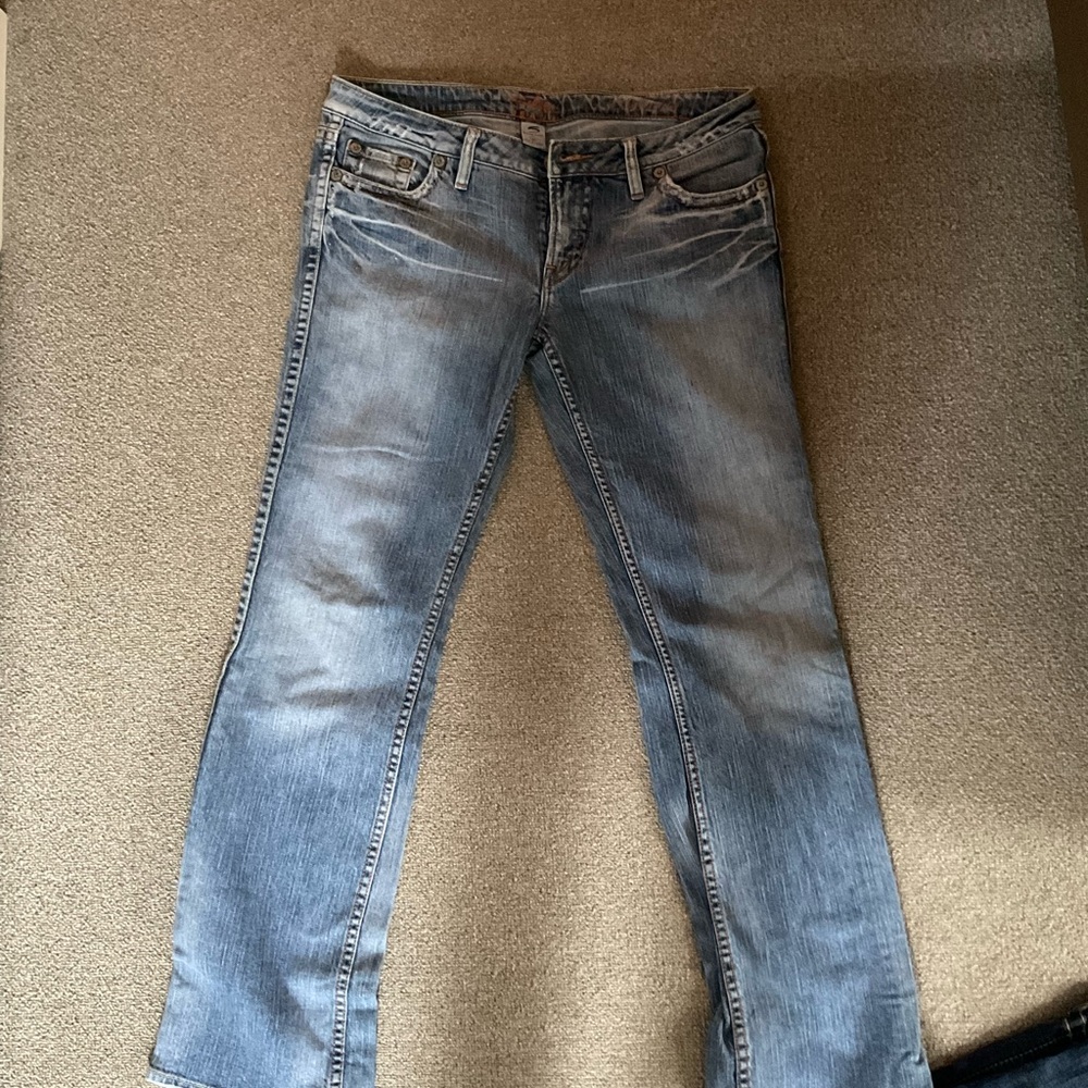 Silver Jeans Light Blue Straight Leg Women's Jeans